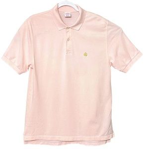 Brooks Brothers Pink Golden Fleece Polo Small